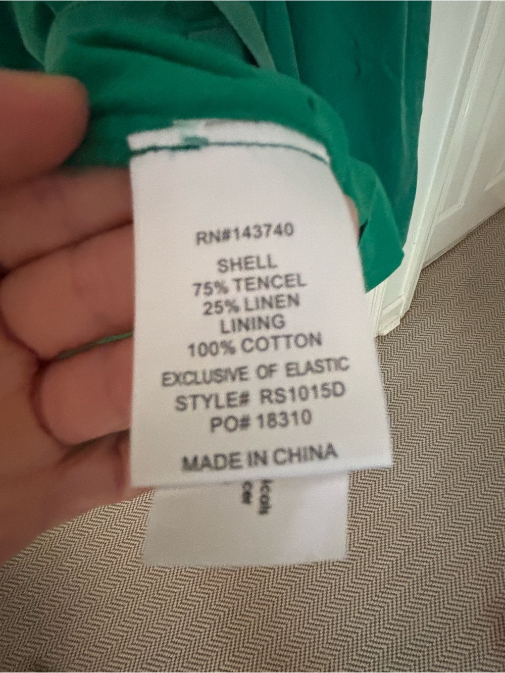 Tuckernuck/Hyacinth House Emerald Green Ginny Maxi Dress - Picture 6 of 6